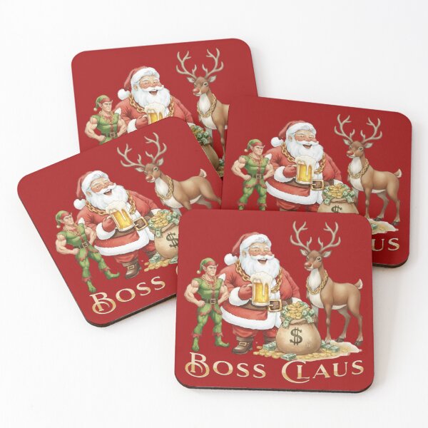 Item preview, Boss Claus Santa Elf Reindeer Crew designed and sold by Mad Mama Designs.