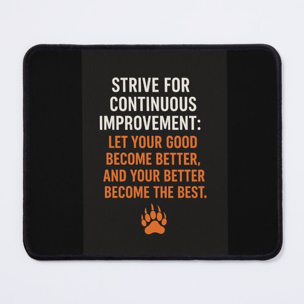 Item preview, Good Better Best – Motivational Quote Poster designed and sold by DailyDrivesct.