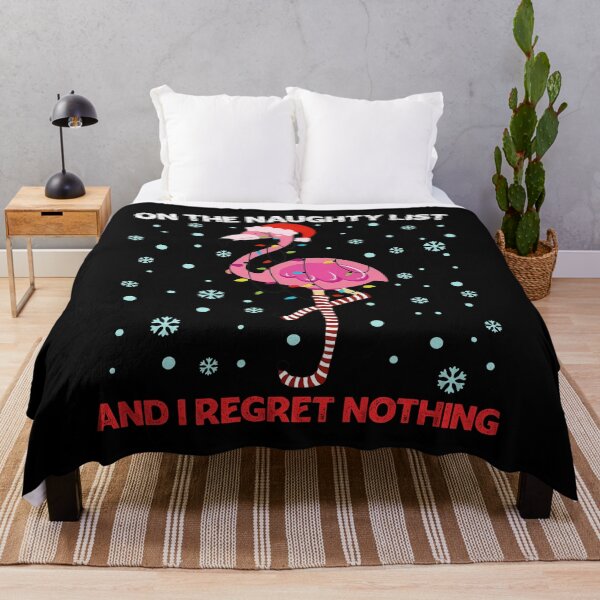 Item preview, Naughty List Flamingo Funny Christmas Shirt designed and sold by LarryMBrown.