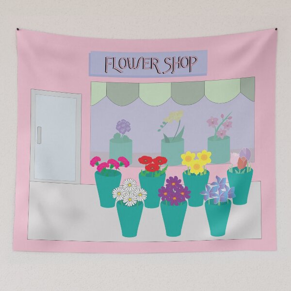 Item preview, Flower Shop designed and sold by ROSE ANN BANILAR.