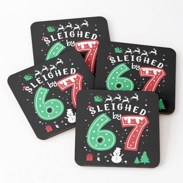 Item preview, Sleighed By 67 Christmas Trendy Six Seven Xmas Costume Meme designed and sold by jakaun.