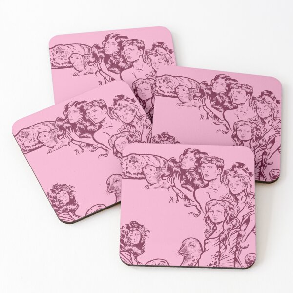 Item preview, selkies crescent pink designed and sold by petselkie.