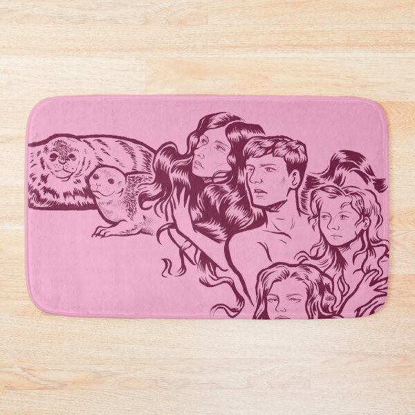 Item preview, selkies crescent pink designed and sold by petselkie.