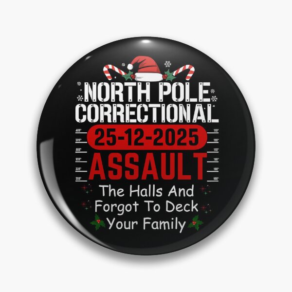 Item preview, North Pole Correctional The Halls And Forgot To Deck Your Family designed and sold by JeffGrinble.