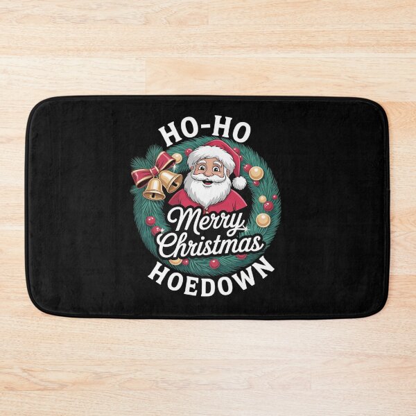 Item preview, Ho Ho Hoedown Santa Jingle Xmas Bells Western Christmas designed and sold by DrewLeuschke.