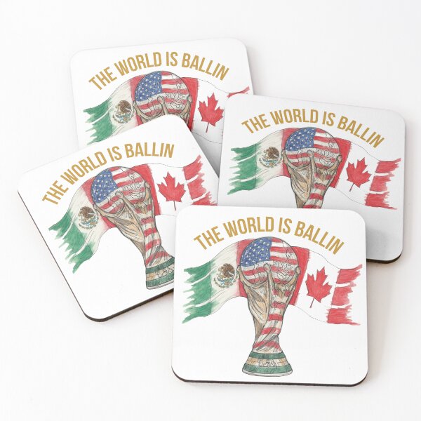 Item preview, The World is Ballin - hand-drawn style designed and sold by tekaoriginals.