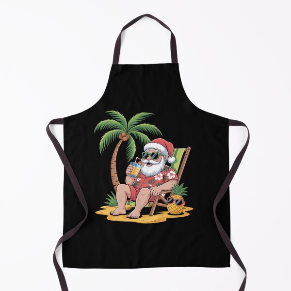 Item preview, Hawaiian Christmas Santa Claus Party Aloha Holiday Beach designed and sold by MinaReinger.