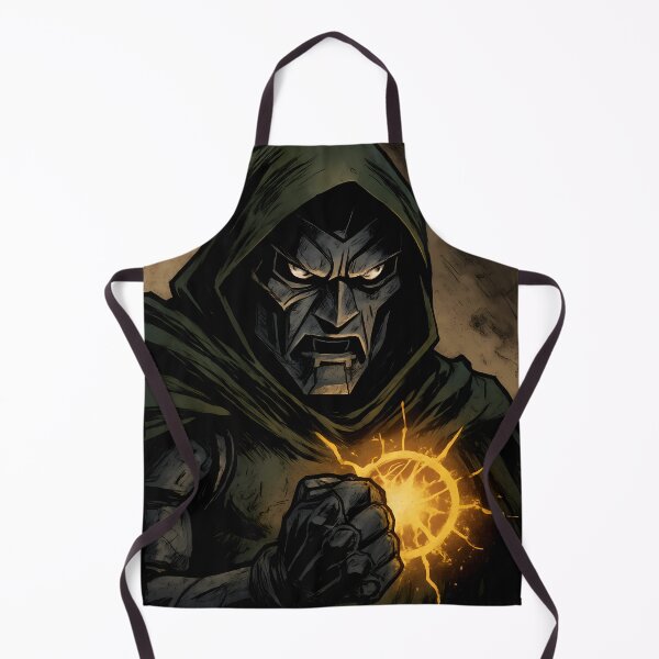 Item preview, Ruthless Armored Monarch – Dark Comic Villain Mask Art designed and sold by SharikoKenai99.