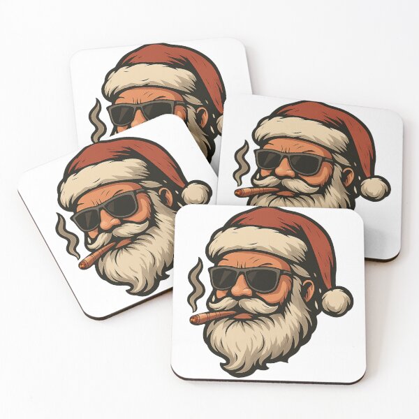 Item preview, Bad Santa Refer– Retro Christmas Artwork designed and sold by ThreadLevelDrip.