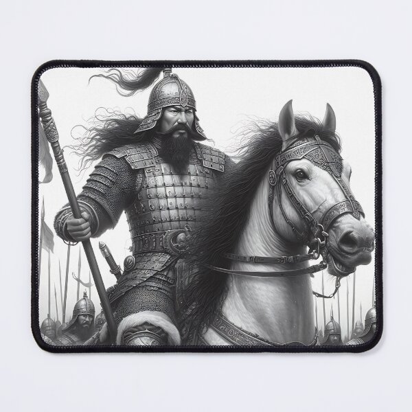 Item preview, Gengis Khan designed and sold by GalleryBrisArt.
