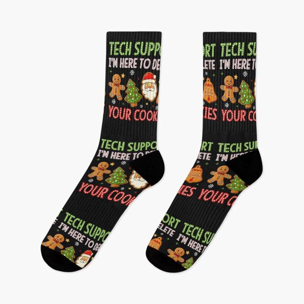 Item preview, Christmas Tech Support Here To Delete Cookies Xmas Men Women designed and sold by cawtoon.