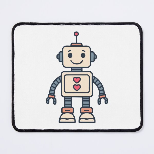 Item preview, Lovebot Activated — Friendly Robot Emblem designed and sold by UptownMax.