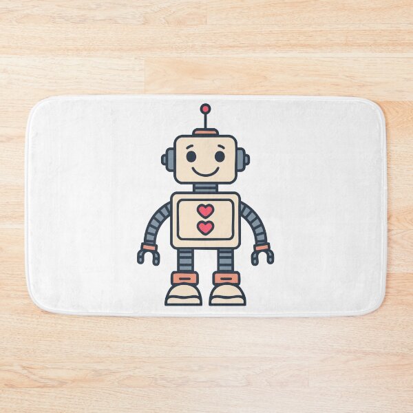 Item preview, Lovebot Activated — Friendly Robot Emblem designed and sold by UptownMax.