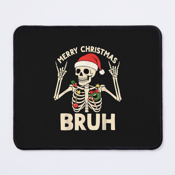 Item preview, Christmas Bruh Rocker Skeleton Funny Xmas Men Women Kids designed and sold by cawtoon.