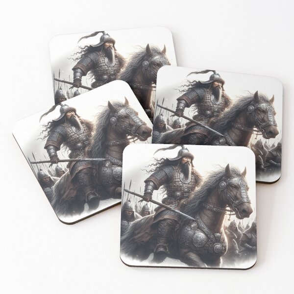 Item preview, Gengis Khan designed and sold by GalleryBrisArt.