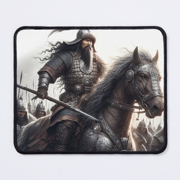 Item preview, Gengis Khan designed and sold by GalleryBrisArt.