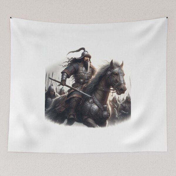 Item preview, Gengis Khan designed and sold by GalleryBrisArt.