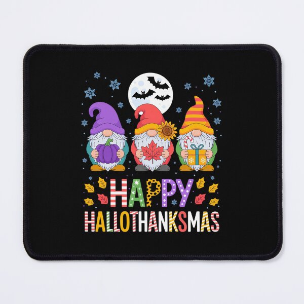Item preview, Halloween Thanksgiving Christmas Happy HalloThanksMas Gnome designed and sold by HaileyRobel.