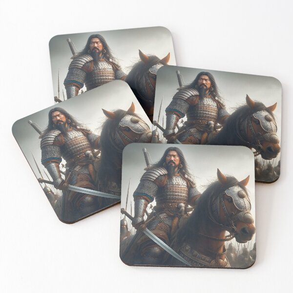 Item preview, Gengis Khan designed and sold by GalleryBrisArt.