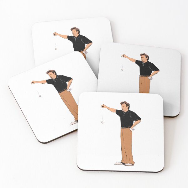 Item preview, Tin Cup – U.S. Open Golf Moment Cartoon Illustration designed and sold by The A-Press.