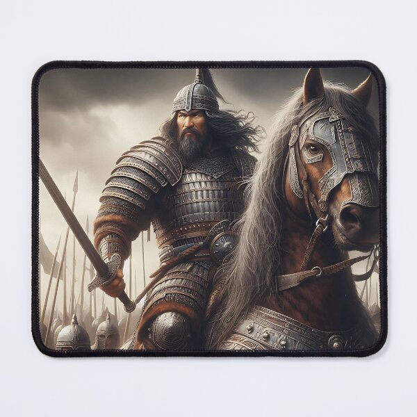 Item preview, Gengis Khan designed and sold by GalleryBrisArt.