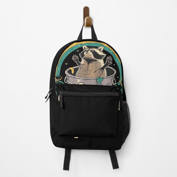 Item preview, Be In Awe Of My Tism Retro Raccoon designed and sold by colornatics.