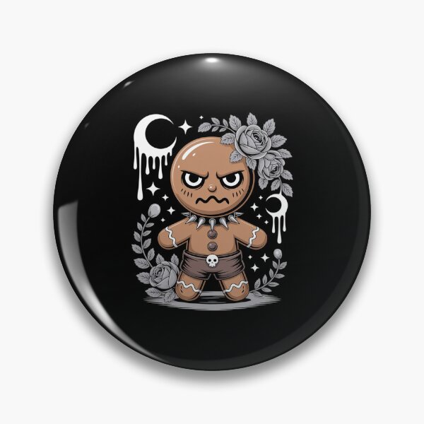 Item preview, Gothic Christmas Goth Gingerbread Man Men Women Kids designed and sold by RayArmstrong.