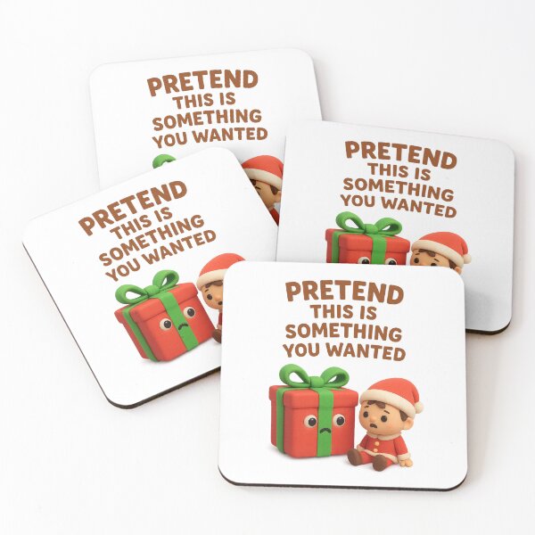 Item preview, Cute Christmas Gift Fail - Pretend This Is Something You Wanted | Kawaii Fun Christmas Art designed and sold by Moons Studio.