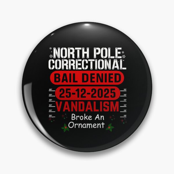 Artikelvorschau, Im North Pole Correctional Center wurde ein Ornament zerbrochen. entworfen und verkauft von JamesHogwart.