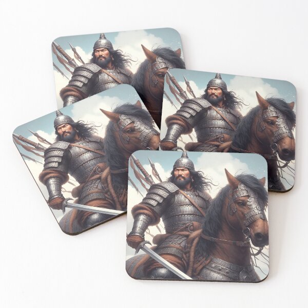 Item preview, Gengis Khan designed and sold by GalleryBrisArt.