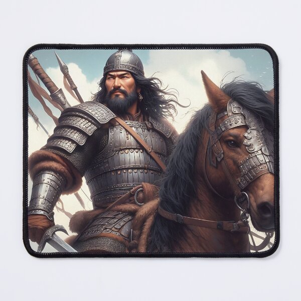 Item preview, Gengis Khan designed and sold by GalleryBrisArt.