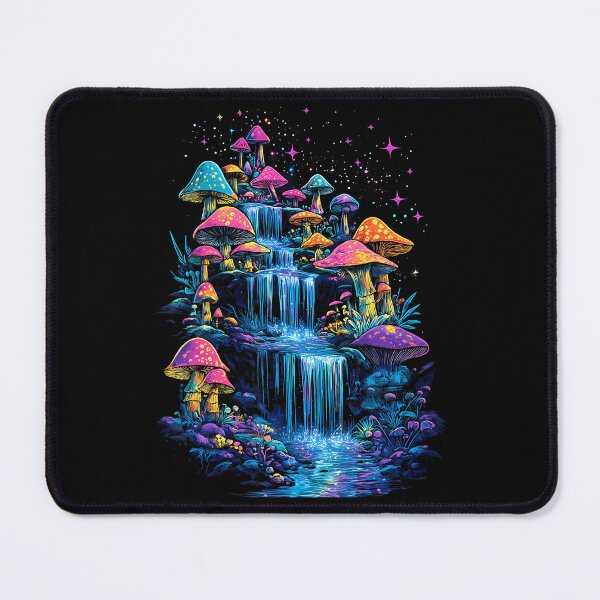 Item preview, Waterfall Mushroom Cottagecore designed and sold by AngelaSandra.