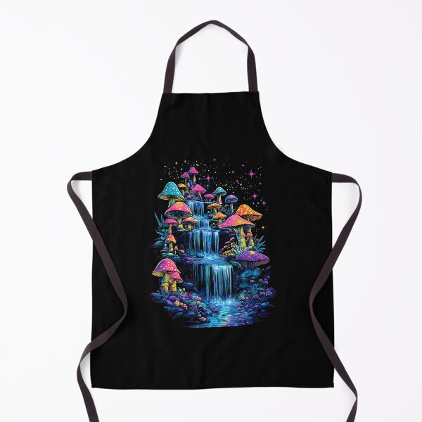 Item preview, Waterfall Mushroom Cottagecore designed and sold by AngelaSandra.