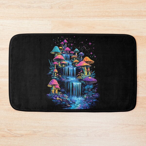 Item preview, Waterfall Mushroom Cottagecore designed and sold by AngelaSandra.