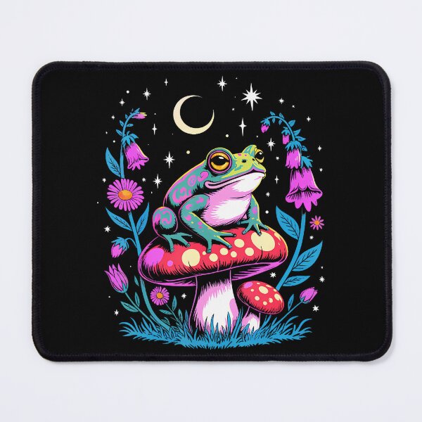 Item preview, Floral And Frog Sitting On Mushroom designed and sold by AngelaSandra.