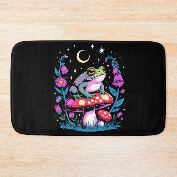 Item preview, Floral And Frog Sitting On Mushroom designed and sold by AngelaSandra.
