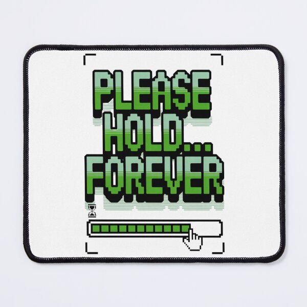 Item preview, Please Hold… Forever Retro Computer designed and sold by miriamo25.