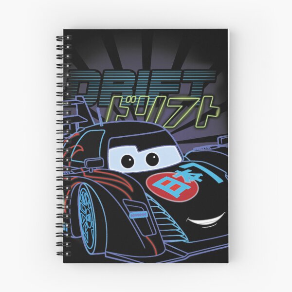 Item preview, Disney Pixar Cars 2 Drift Shu Todoroki Vintage Neon Logo  designed and sold by Haleigh Julius.