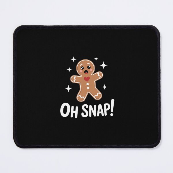 Item preview, Gingerbread Man Oh Snap Funny Cute Christmas designed and sold by FranzFriesen.