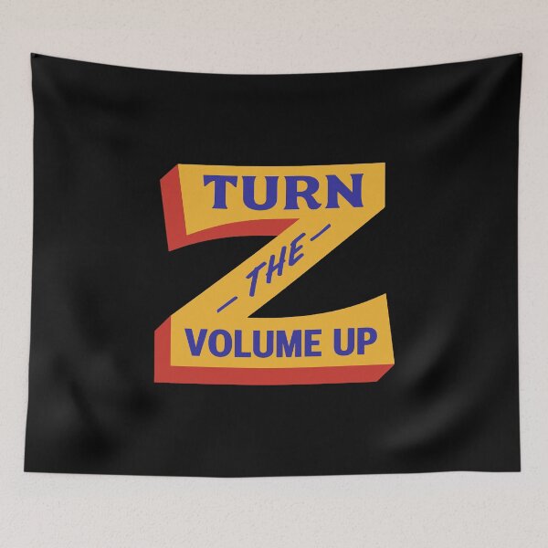Item preview, Turn The Volume Up designed and sold by patriciapreston.