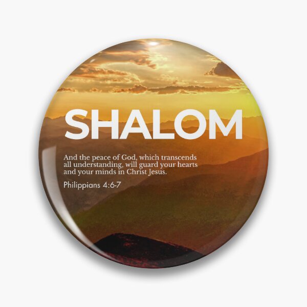 Item preview, Shalom: Philippians 4:6-7-Style-5E designed and sold by S9View.
