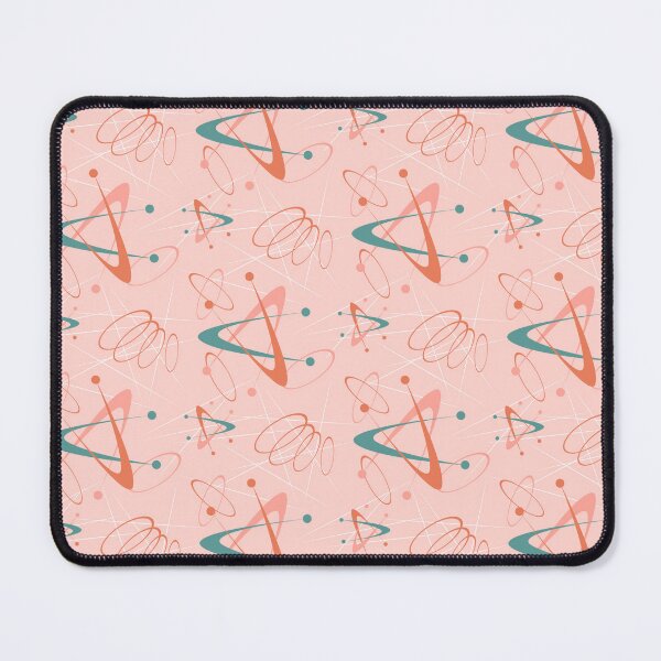 Item preview, 1950s Mid Century Modern Pink Atomic Starburst Boomerangs designed and sold by RetroMaggie.