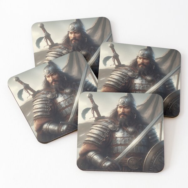 Item preview, Gengis Khan designed and sold by GalleryBrisArt.