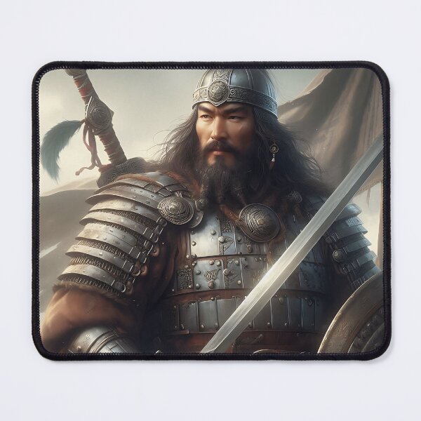 Item preview, Gengis Khan designed and sold by GalleryBrisArt.