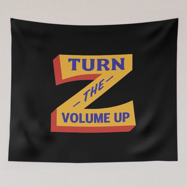 Item preview, Turn The Volume Up designed and sold by christinewither.
