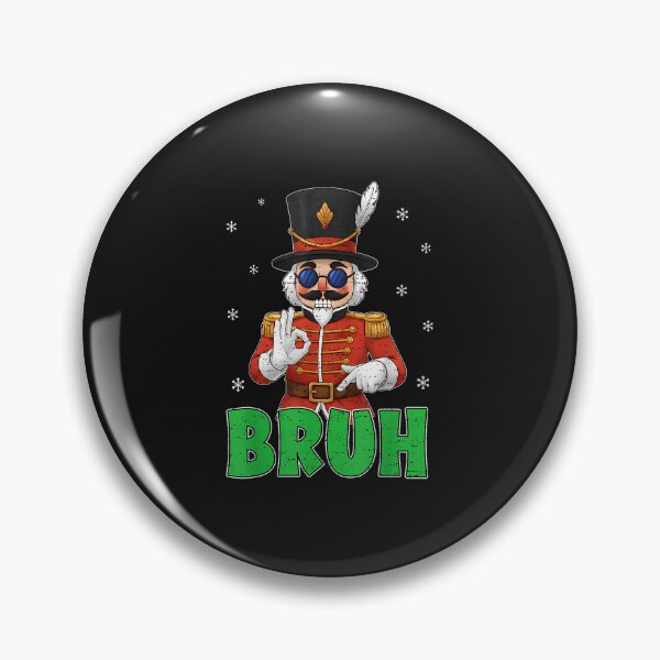 Artikelvorschau, Bruh Weihnachtsnussknacker 67 Sechs Sieben Gen Alpha Meme Slang entworfen und verkauft von grumpzara.