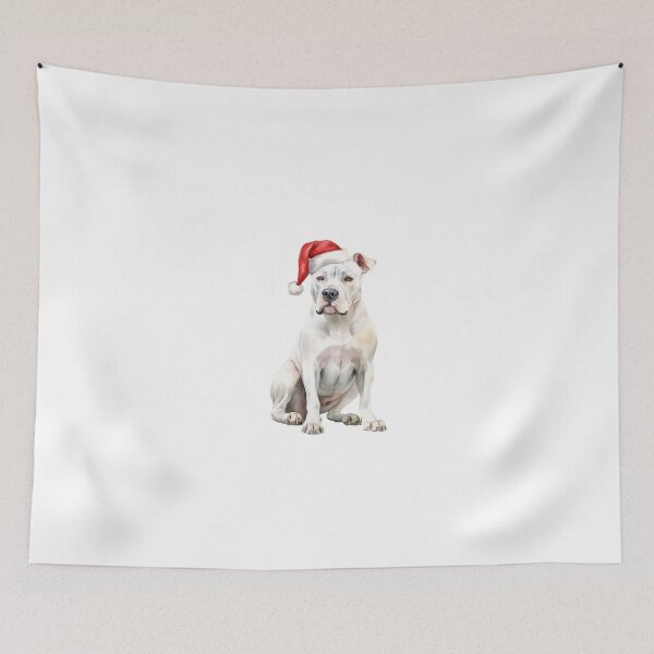 Item preview, Dogo Argentino Christmas designed and sold by Timeless Bond Designs.
