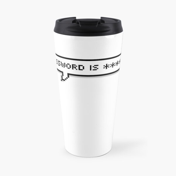 My Password is ******** Travel Mug