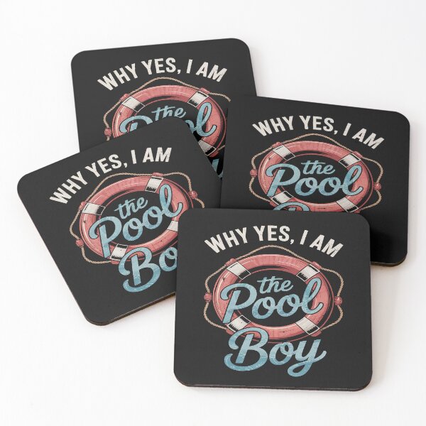 Item preview, Why Yes I Am The Pool Boy Funny Swimmer Swimming Swim Gift designed and sold by Hofersofer.