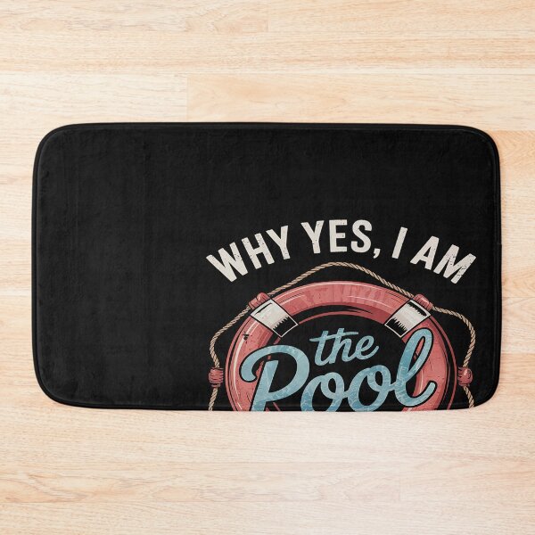 Item preview, Why Yes I Am The Pool Boy Funny Swimmer Swimming Swim Gift designed and sold by Hofersofer.